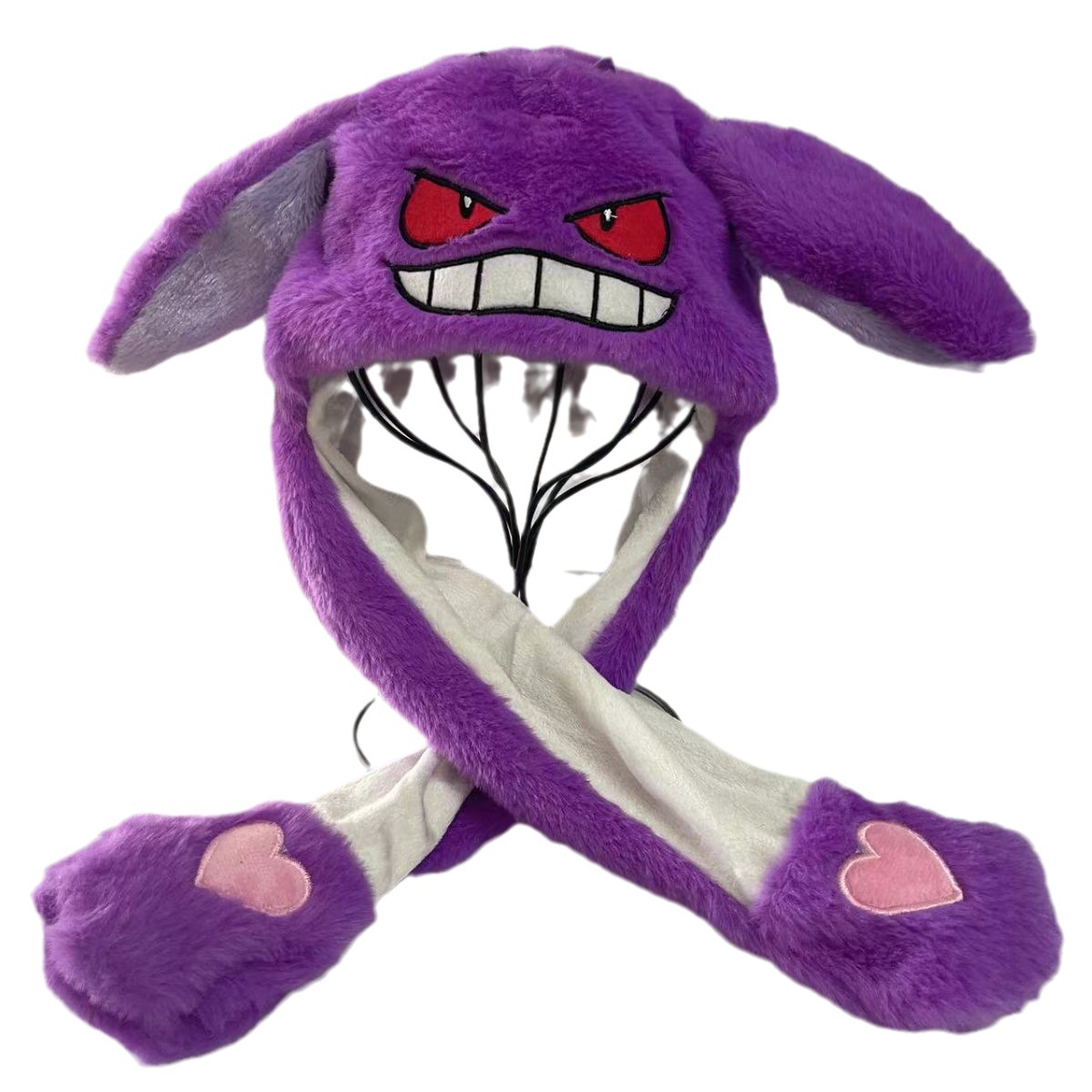 Pokemon anime hat ears move and glow