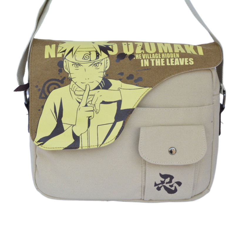 Naruto anime messenger bag