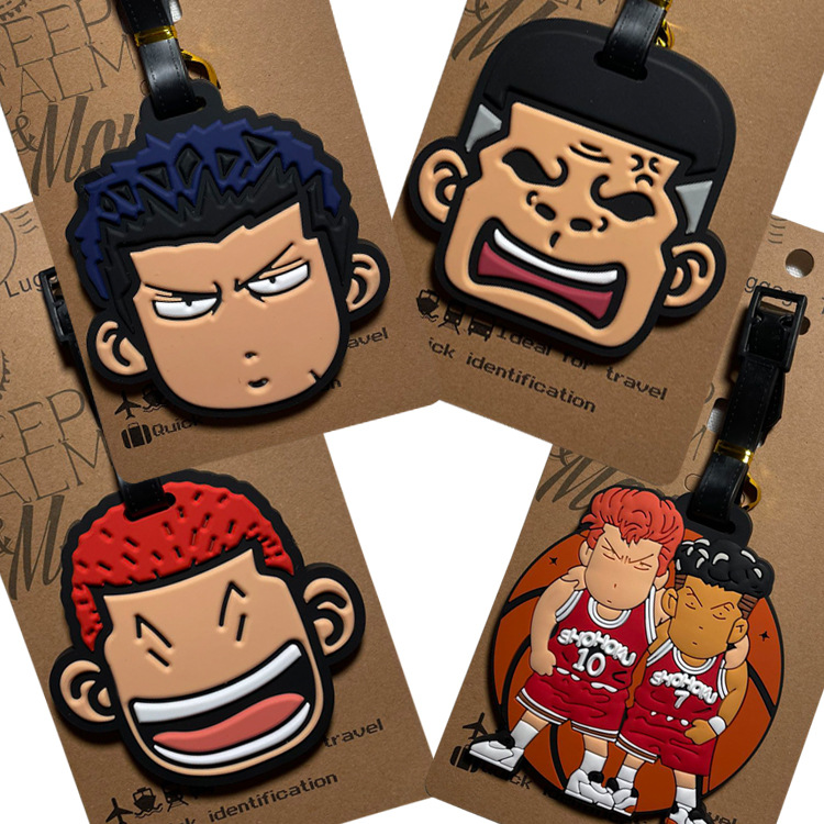 Slam dunk anime baggage tag