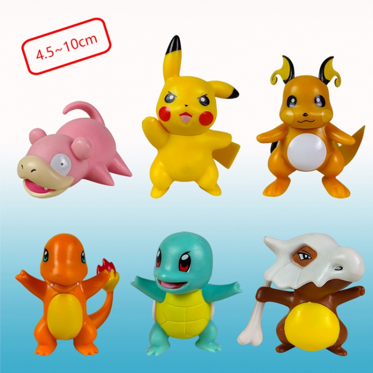 Pokemon anime figure 4.5-10cm