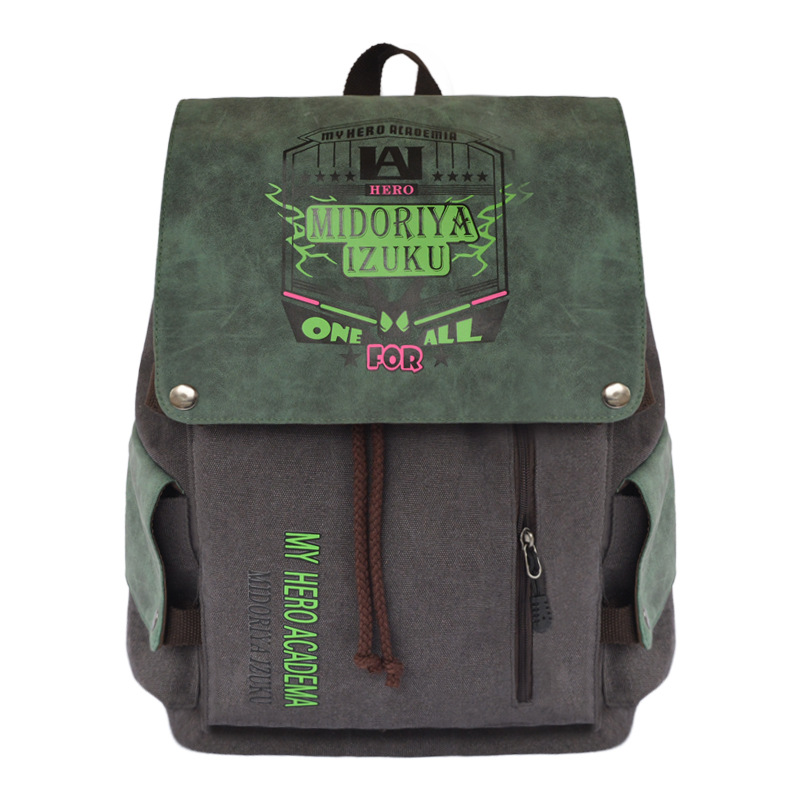 My Hero Academia anime backpack