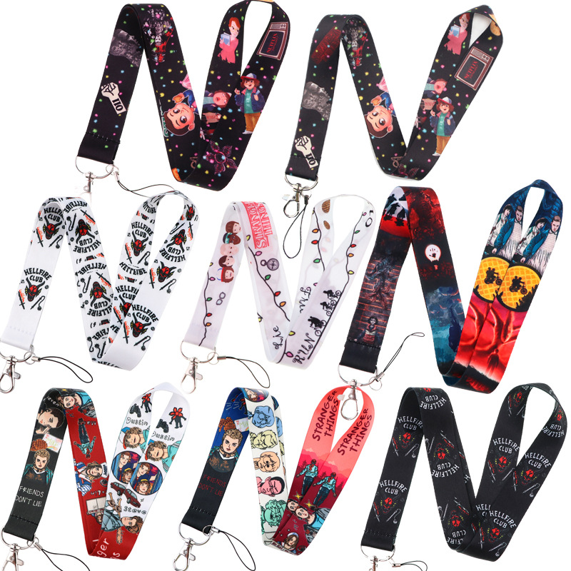 Stranger Things anime lanyard phonestrap 45cm*2.5cm