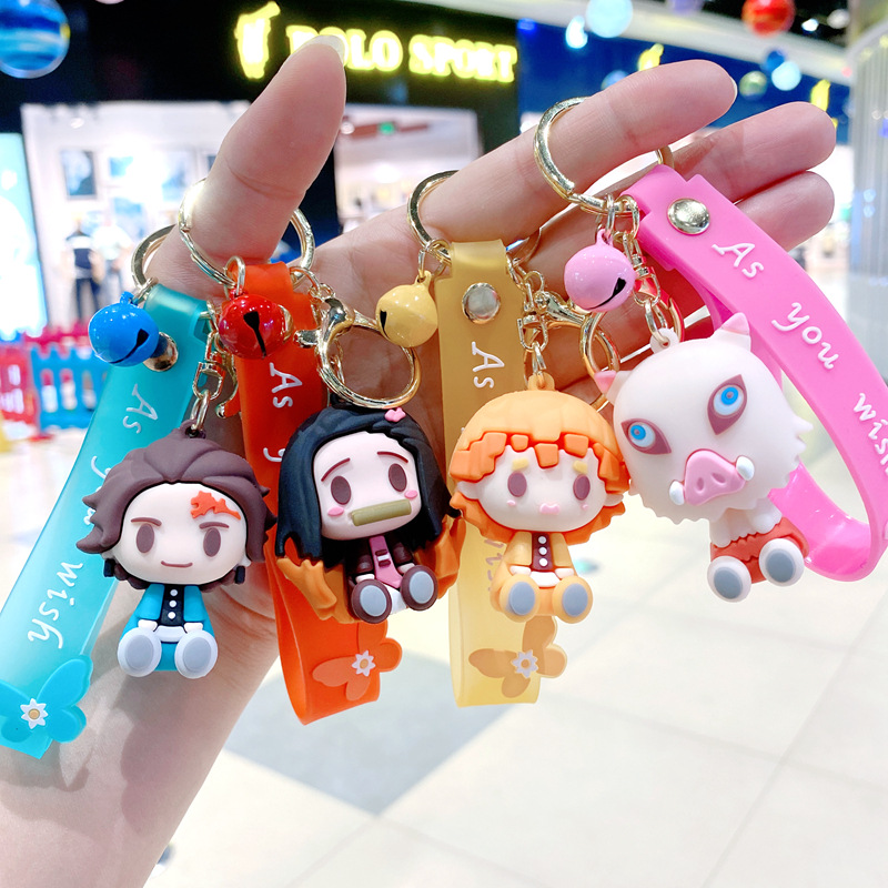 demon slayer kimets anime keychain