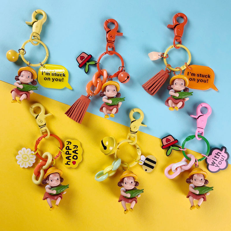 spirited away anime keychain