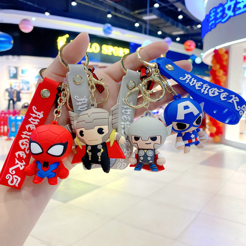 Avengers anime keychain