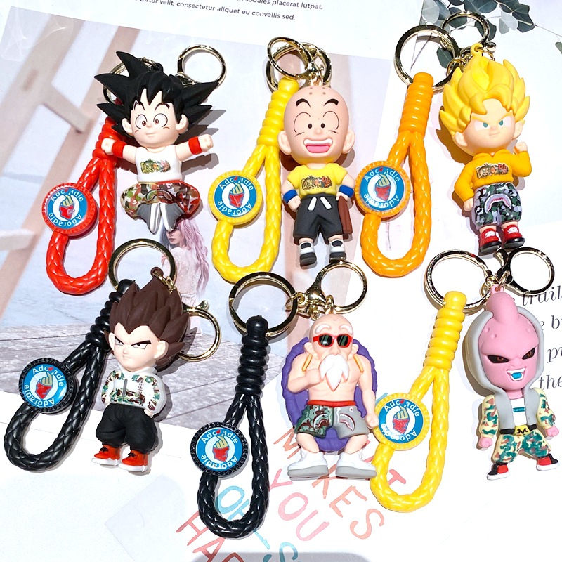 Dragon Ball anime keychain