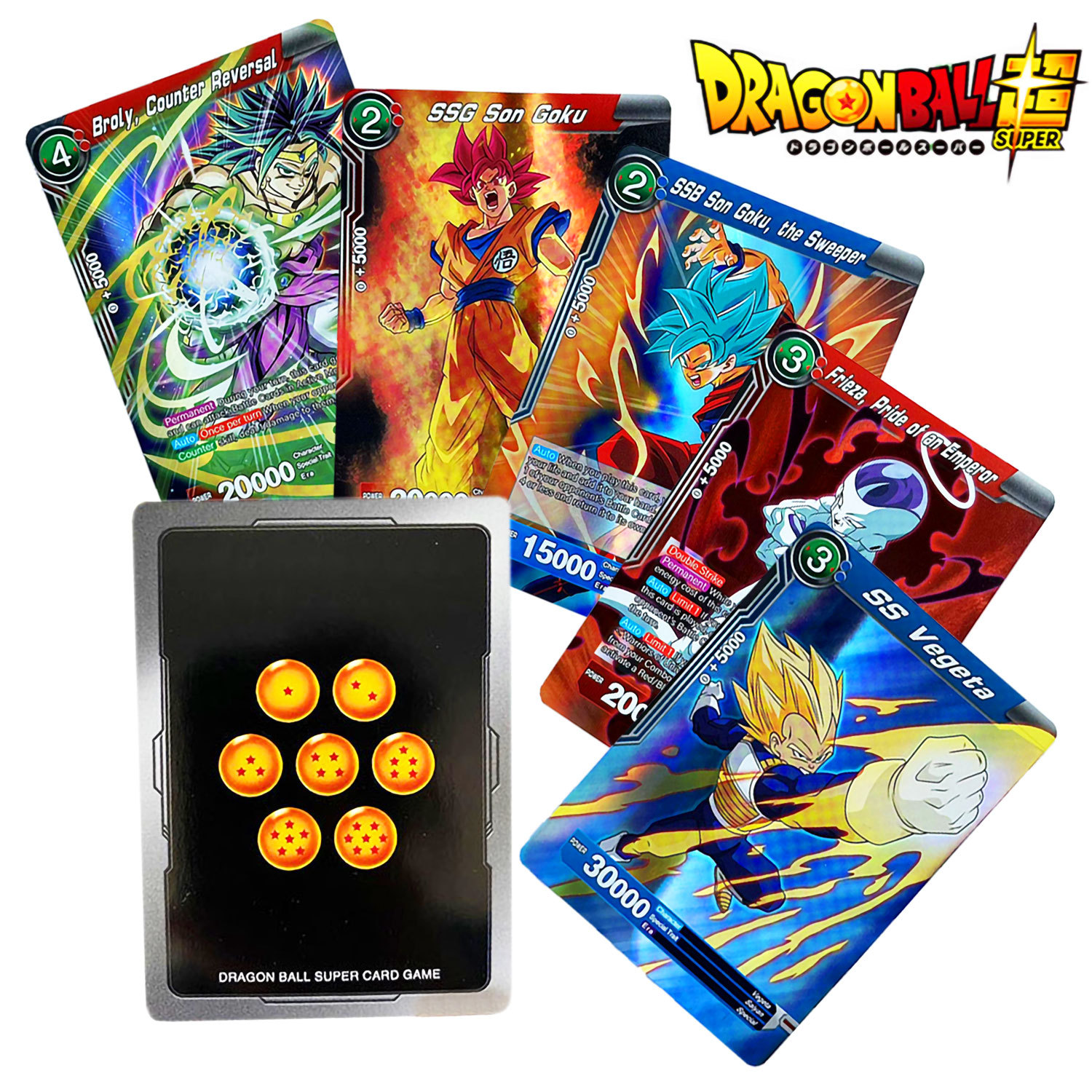 Dragon Ball anime card 50pcs（english version）