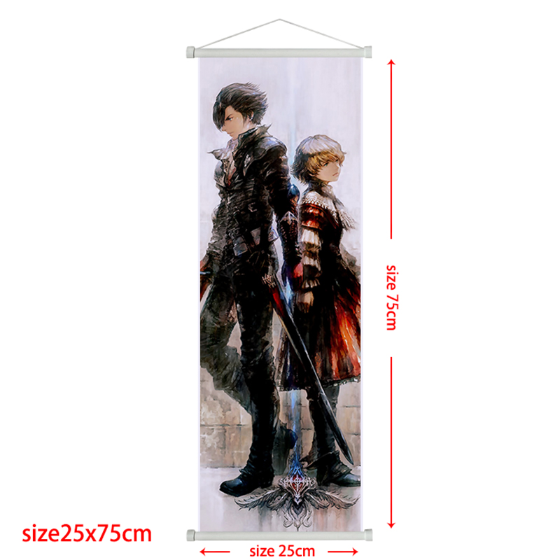 final fantasy anime wallscroll 25*75cm