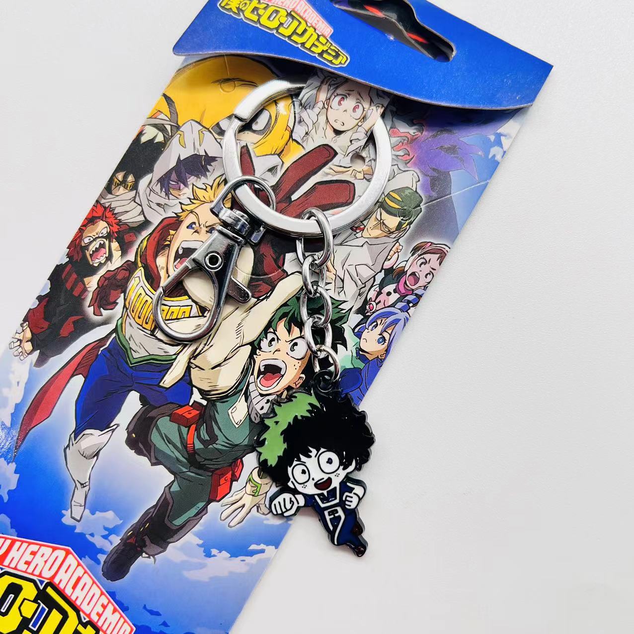 My Hero Academia anime keychain