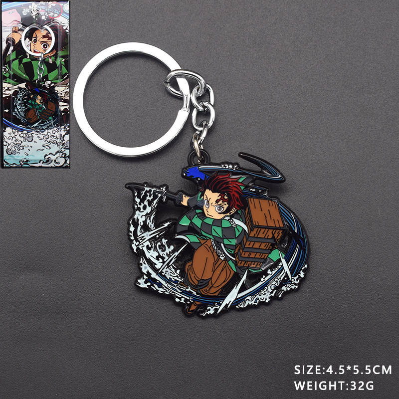 demon slayer kimets anime keychain