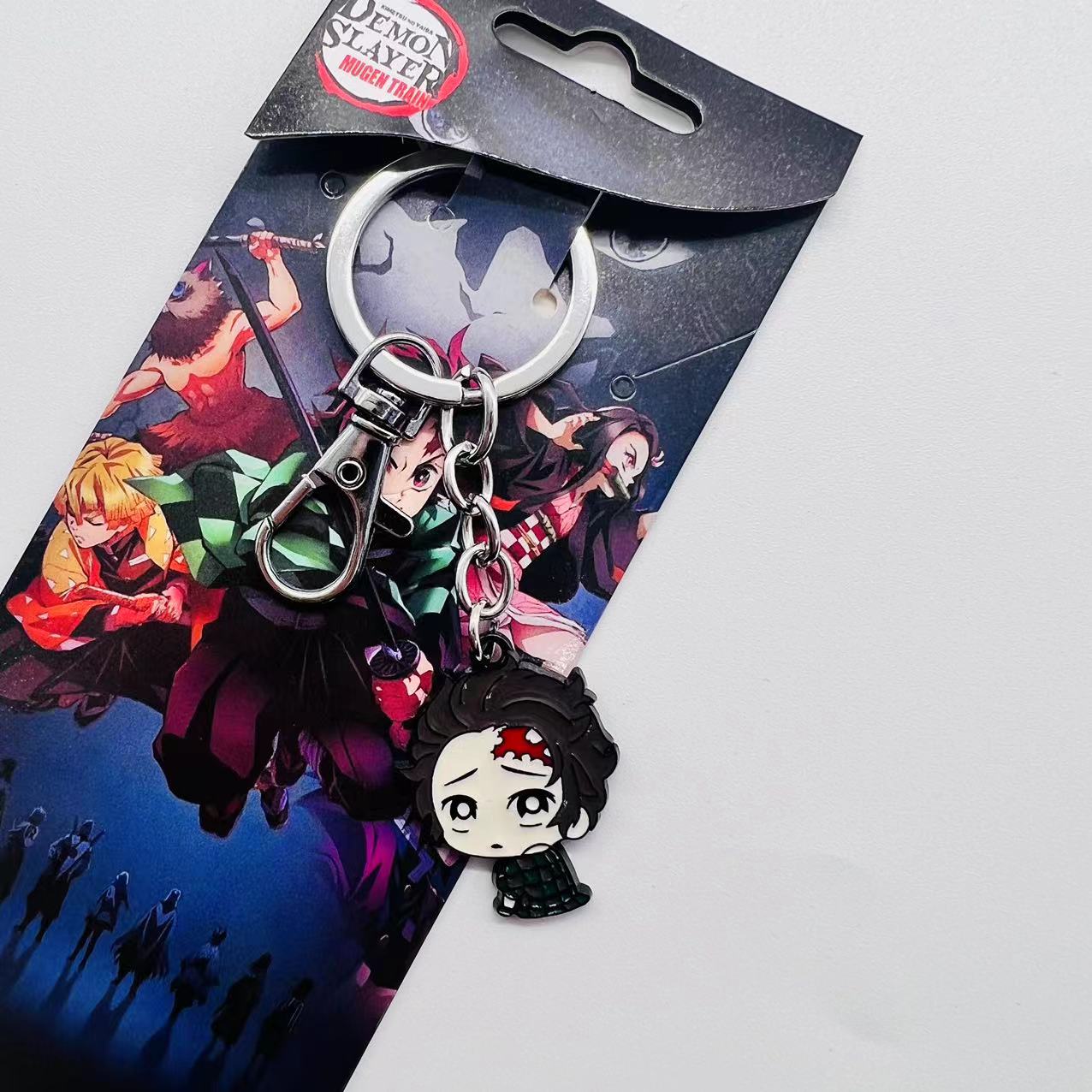 demon slayer kimets anime keychain