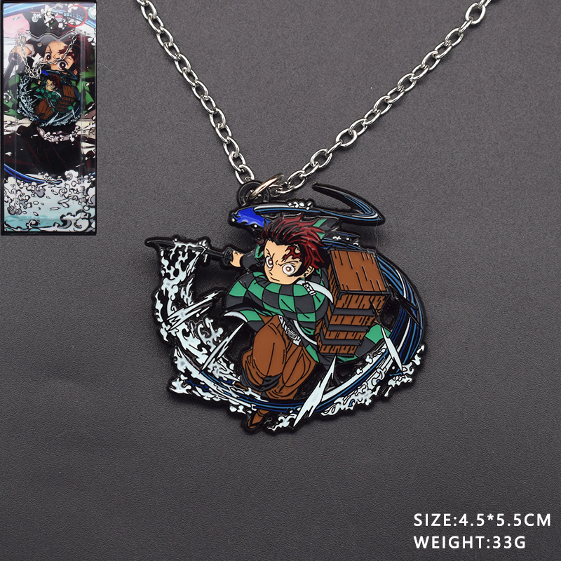 demon slayer kimets anime necklace