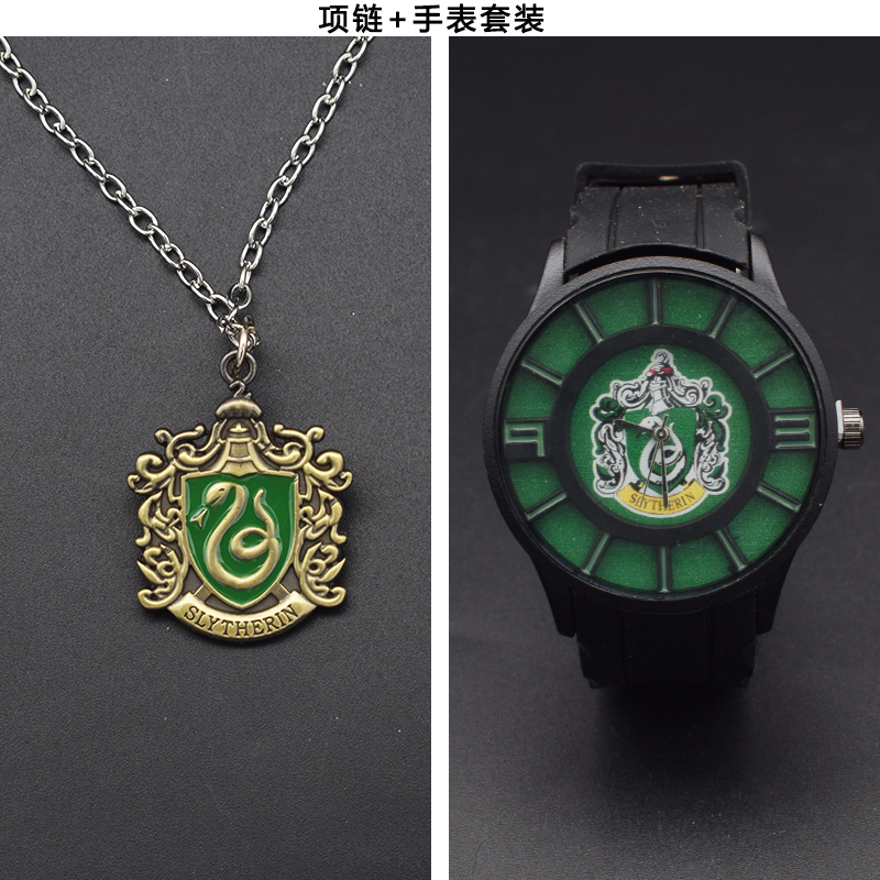 Harry Potter anime watch+necklace set