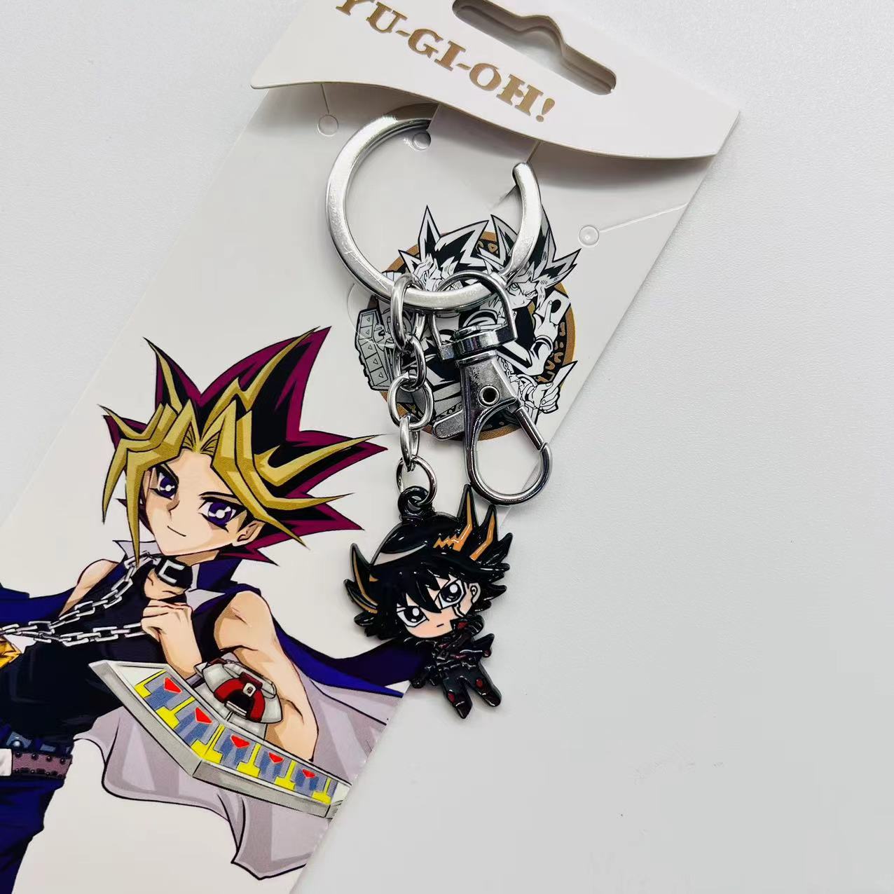 Yu Gi Oh anime keychain