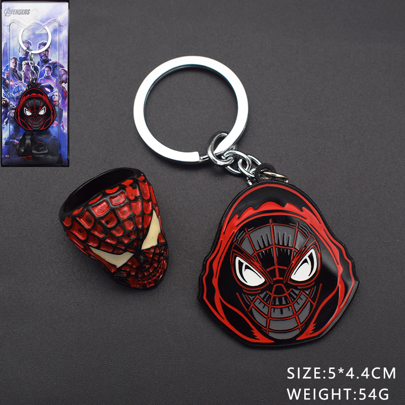 spider man anime keychain