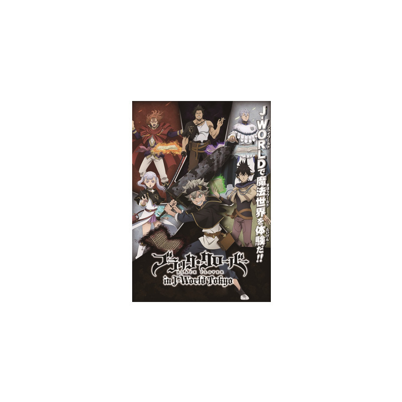 Black Clover anime fabric poster 42*30cm