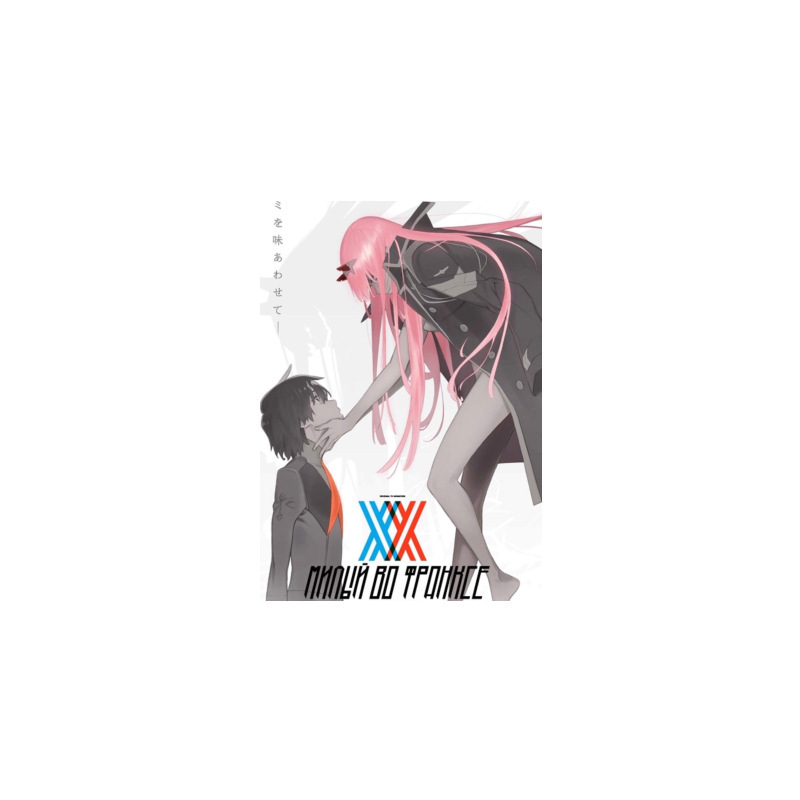 Darling In The Franxx anime fabric poster 42*30cm