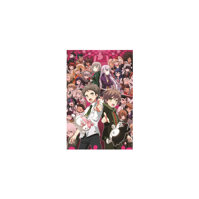 Danganronpa anime fabric poster 20*30cm