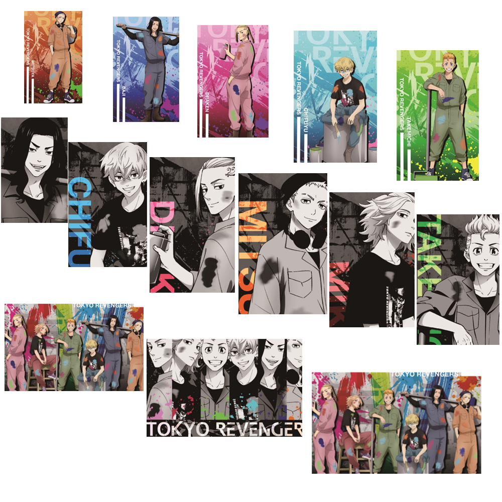 Tokyo Revengers anime PVC card 86*56mm