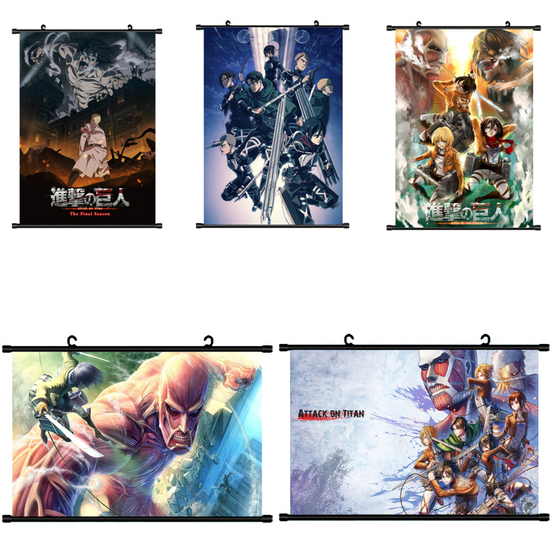 Attack On Titan anime wallscroll 90*60cm