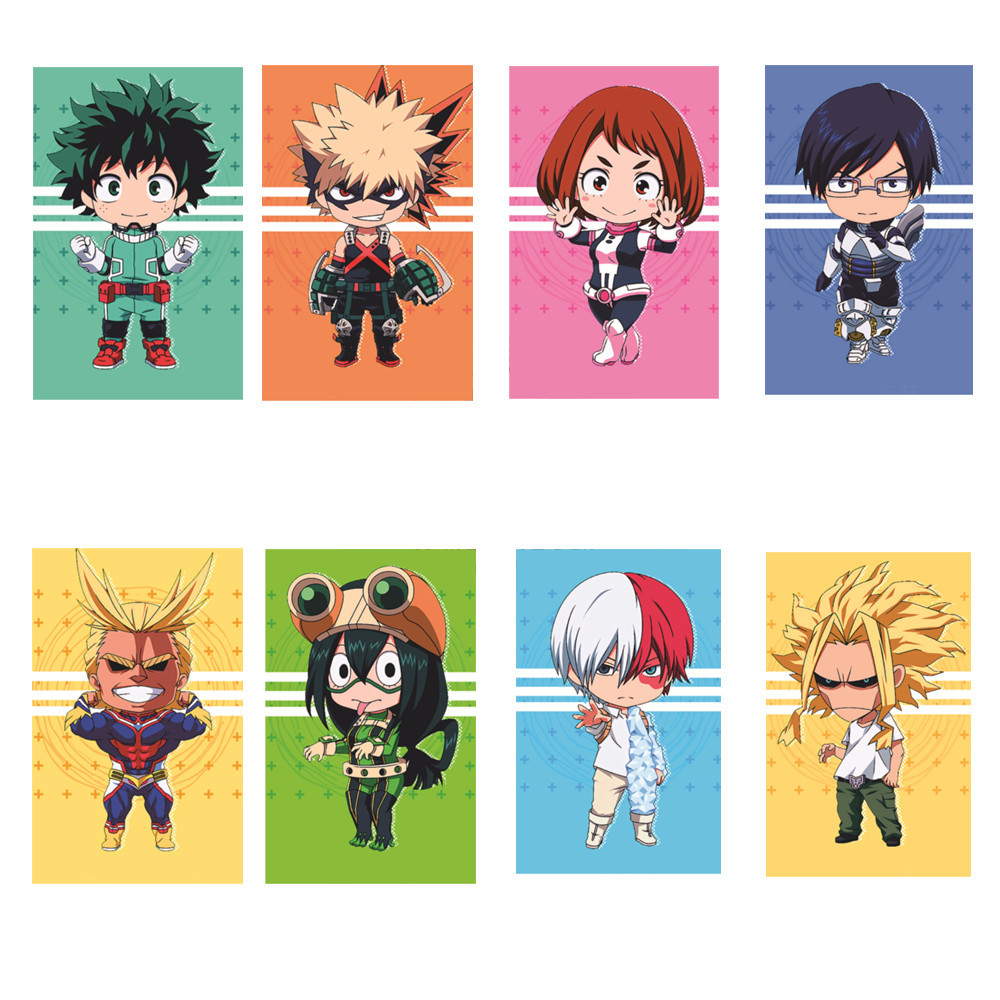 My Hero Academia anime  PVC card 86*56mm