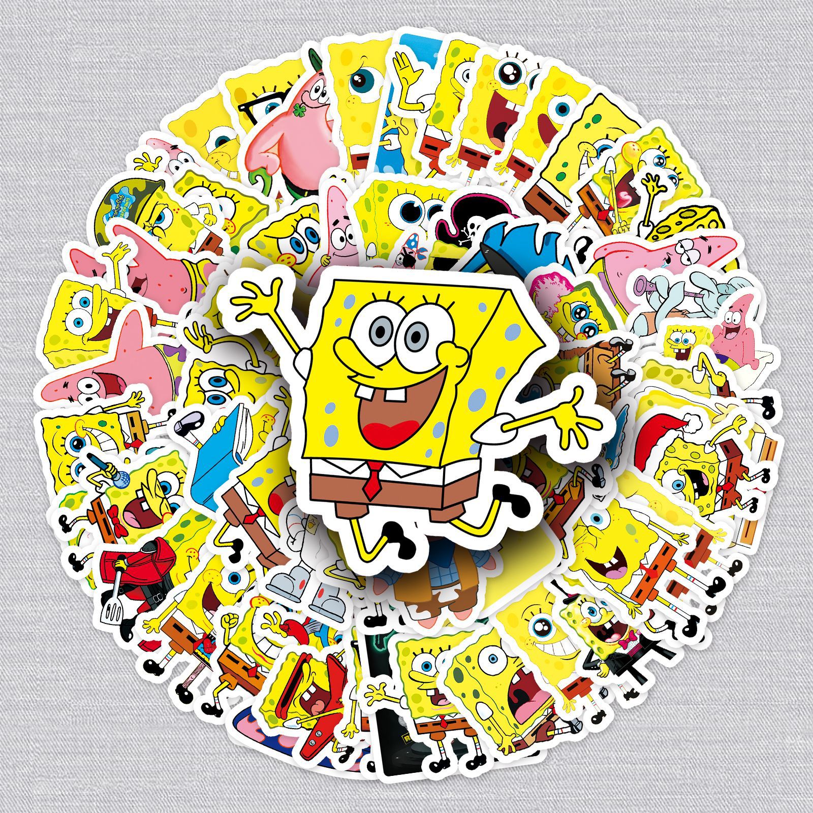 SpongeBob anime waterproof stickers (60pcs a set)