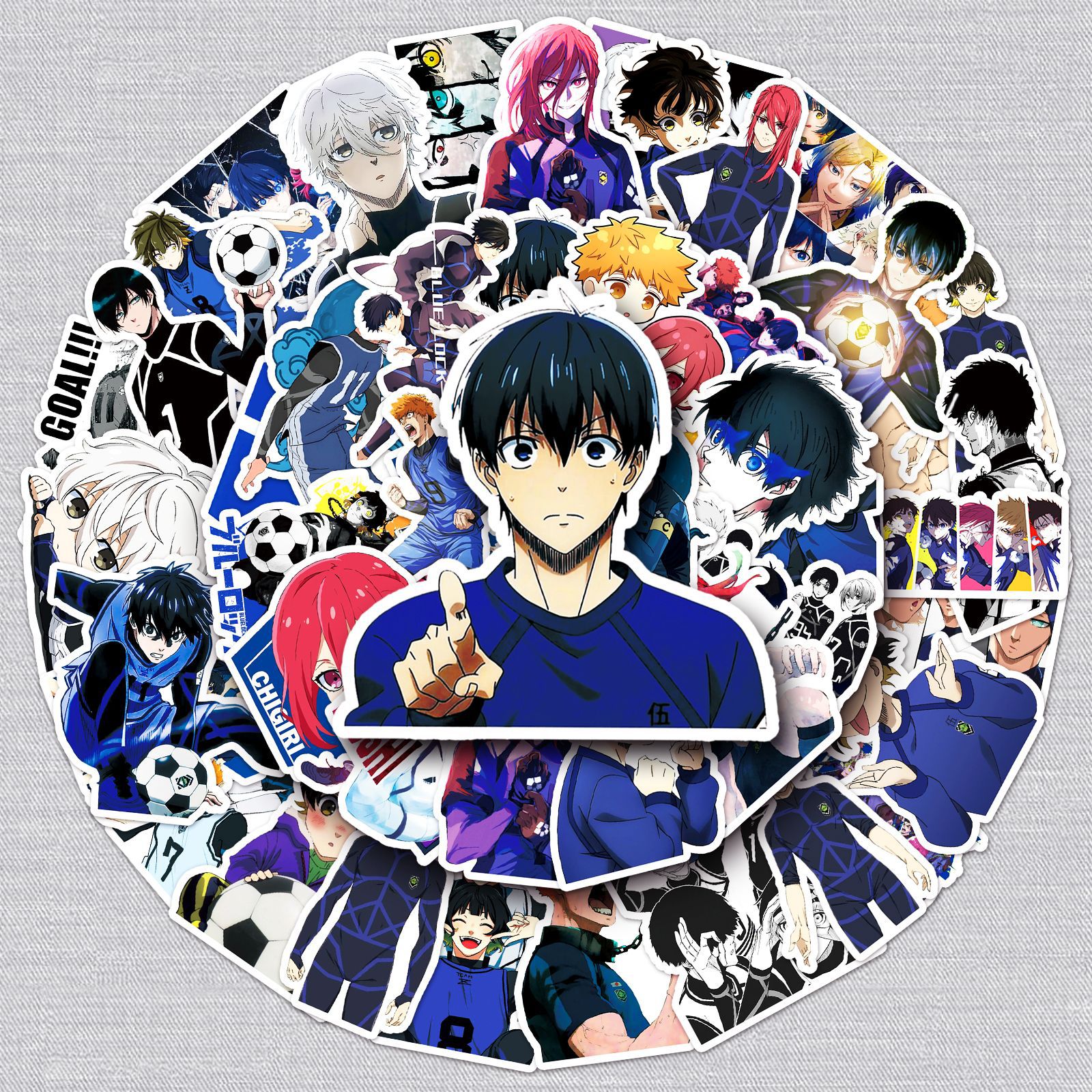 Blue Lock anime waterproof stickers (50pcs a set)