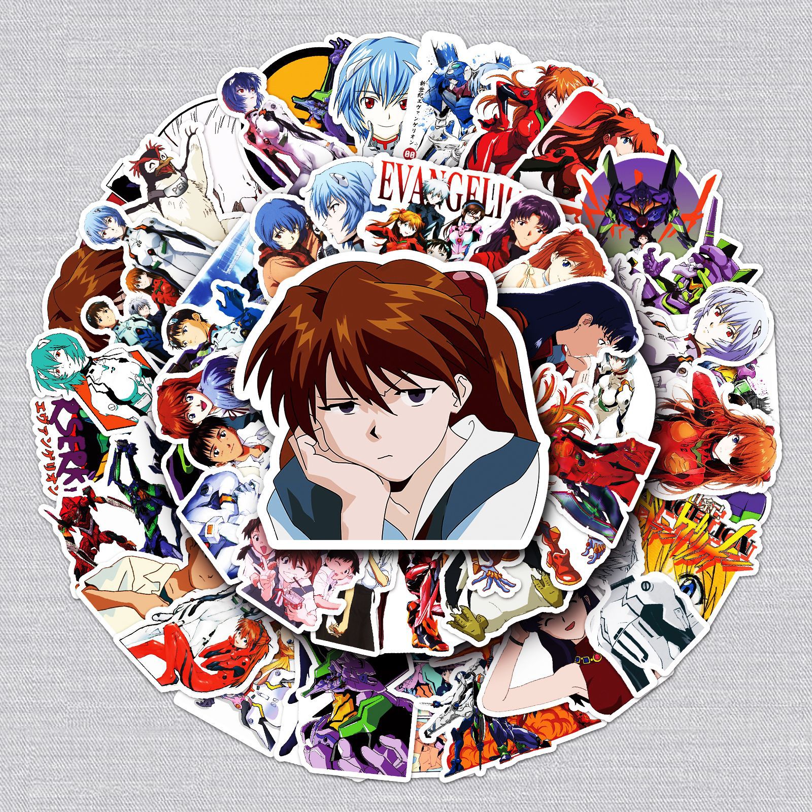 EVA anime waterproof stickers (50pcs a set)
