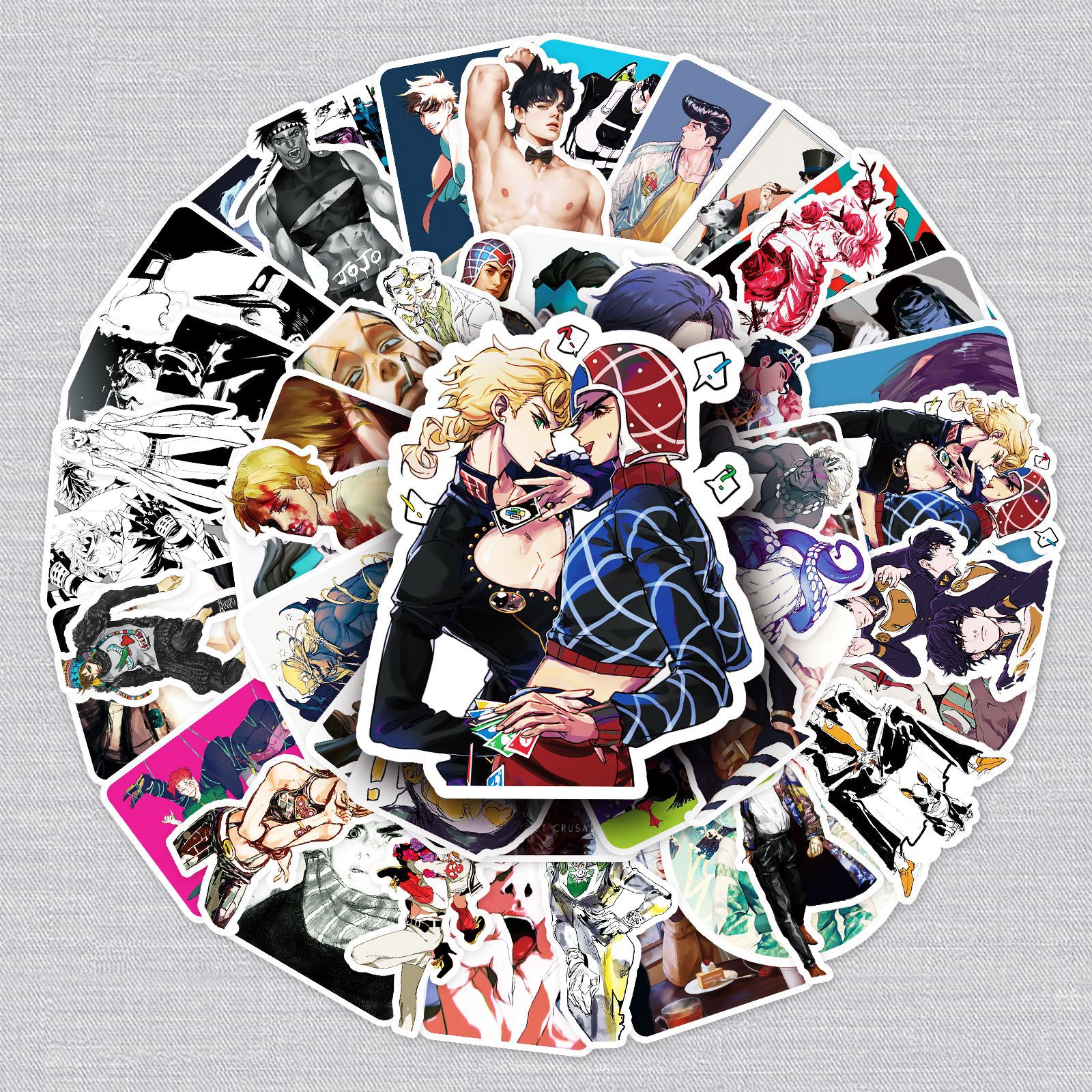 JoJos Bizarre Adventure anime waterproof stickers (53pcs a set)