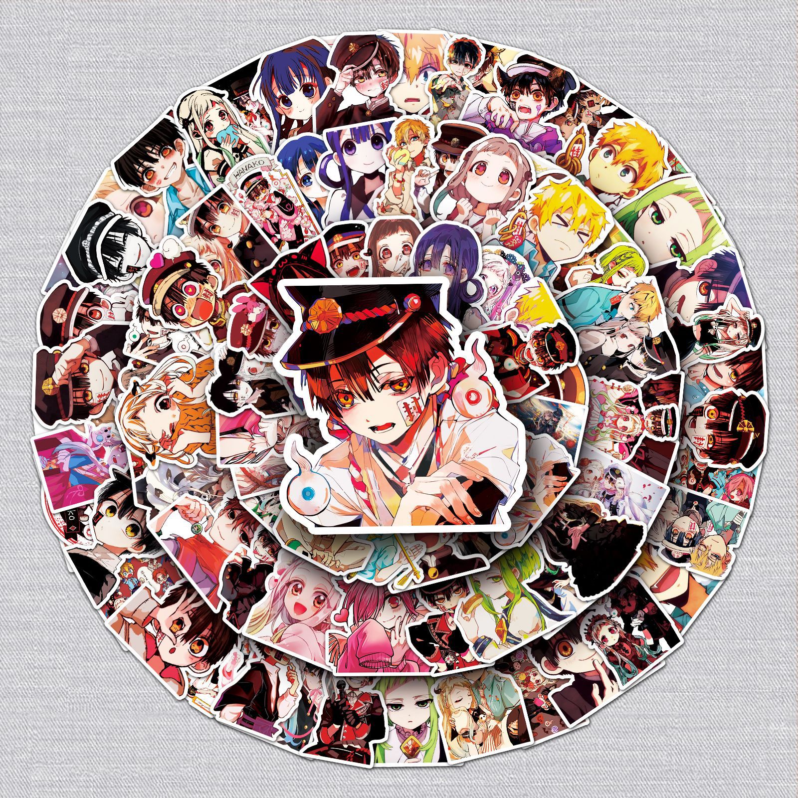 Toilet-bound hanako-kun anime waterproof stickers (100pcs a set)