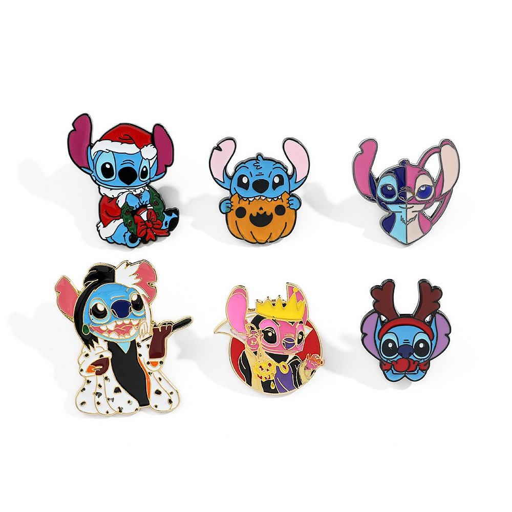 Stitch anime pin