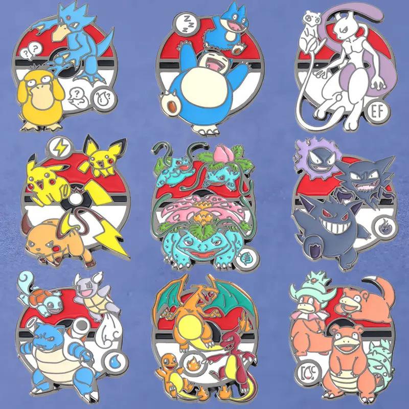 Pokemon anime pin