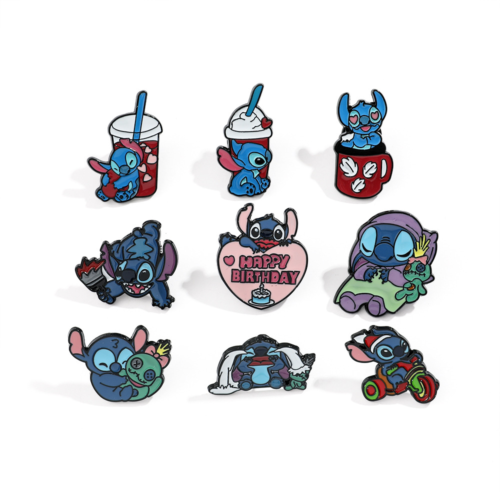 Stitch anime pin