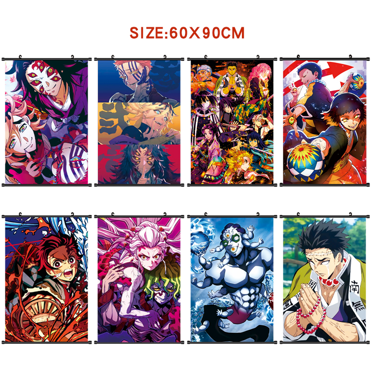 Demon slayer kimets anime wallscroll 60*90cm