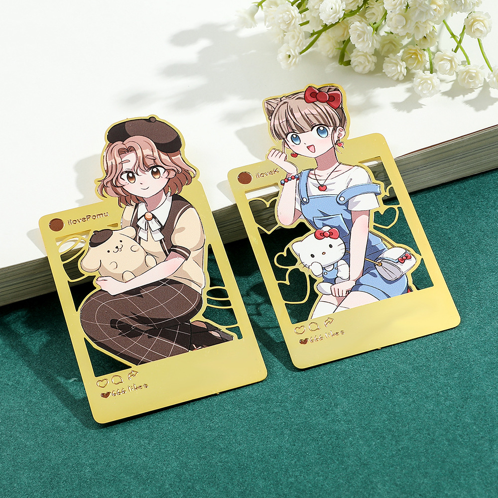 Kuromi anime bookmark