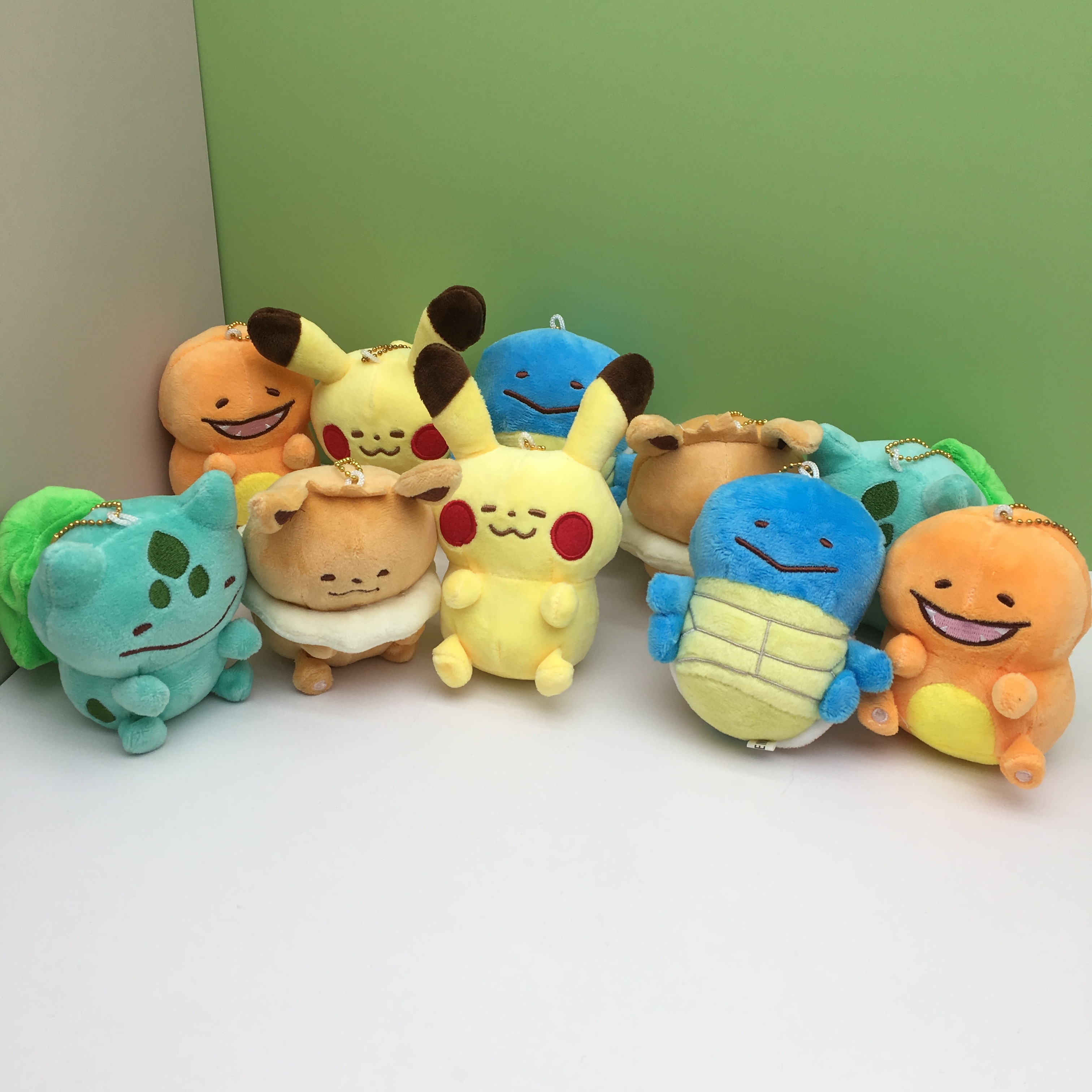 Pokemon anime Plush toy 10cm 10 pcs a set