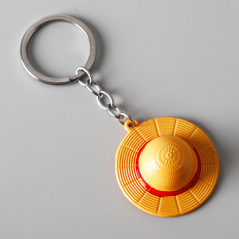 One piece anime keychain