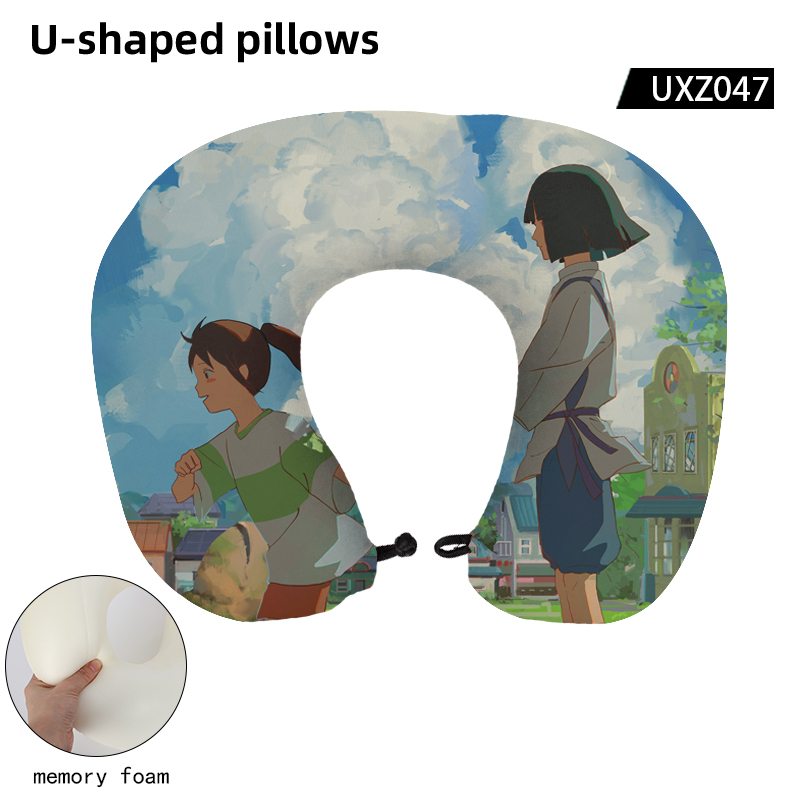 Spirited Away anime U-shaped pillow