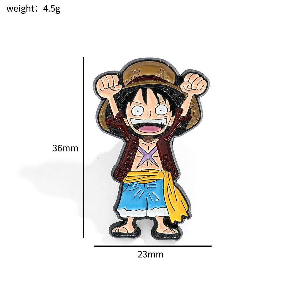 One piece anime pin