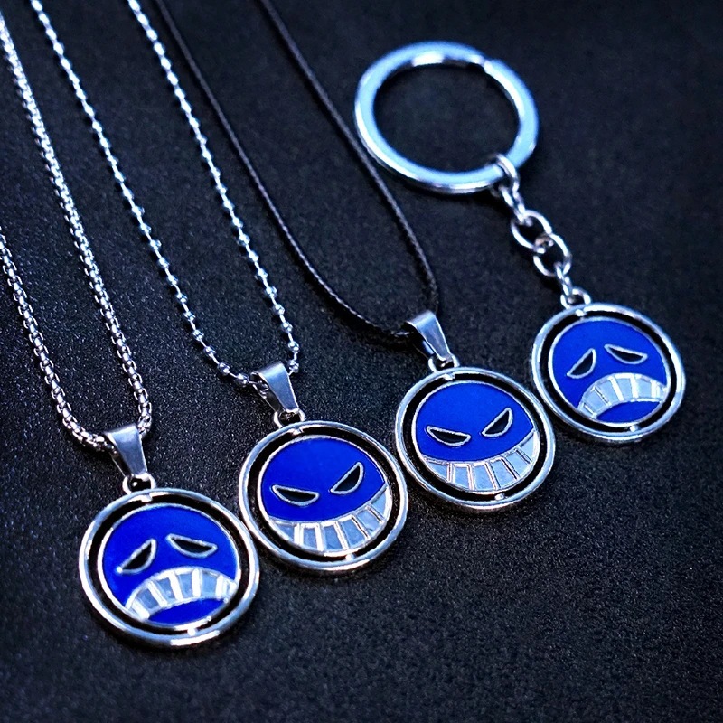 One piece anime necklace