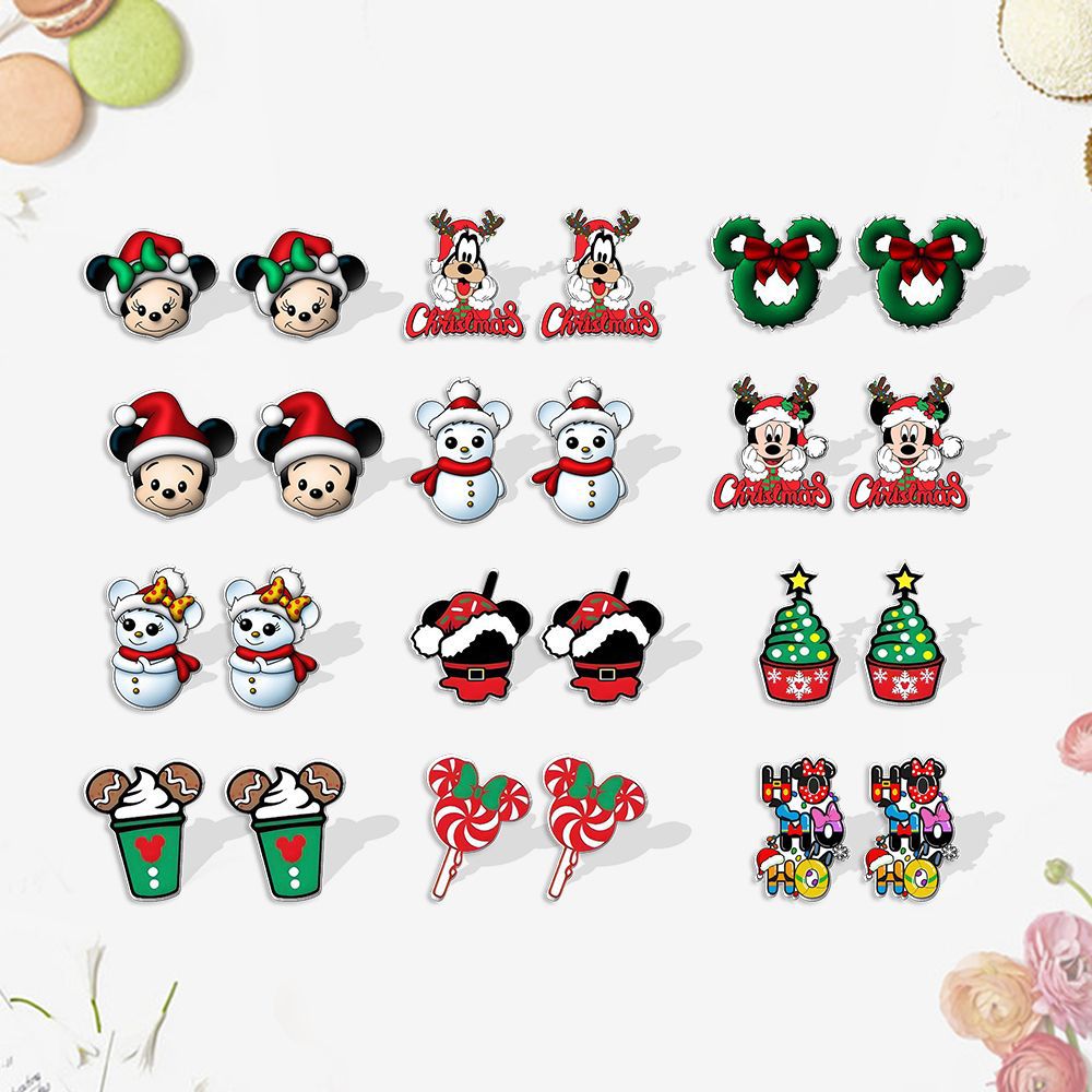 Disney anime earring