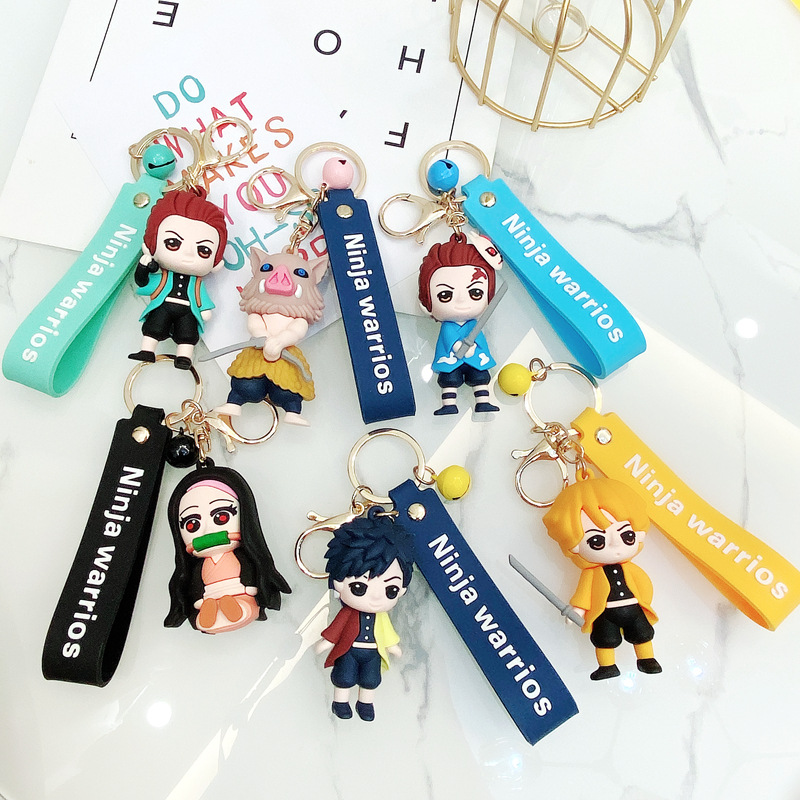 demon slayer kimets anime keychain