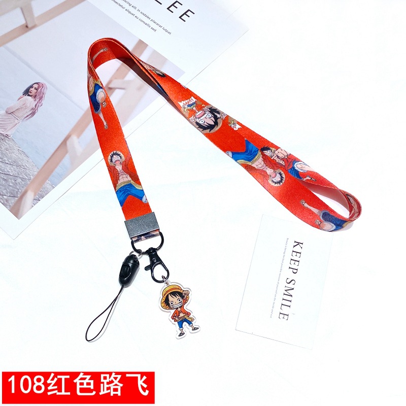 One piece anime lanyard phonestrap 45cm*2cm