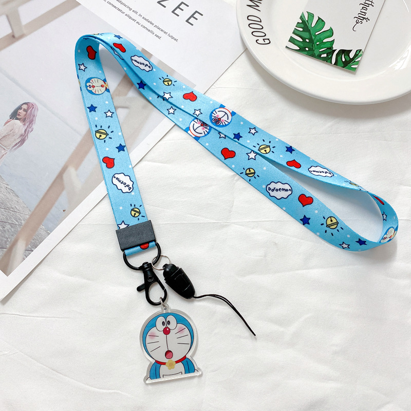 Doraemon anime lanyard phonestrap 45cm*2cm