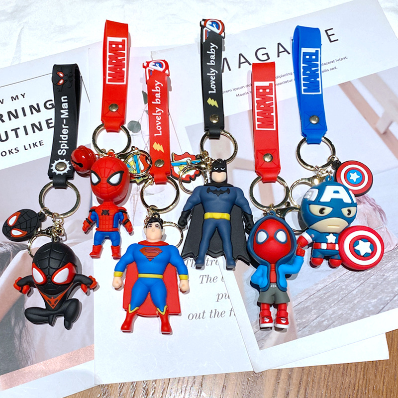 Avengers anime keychain