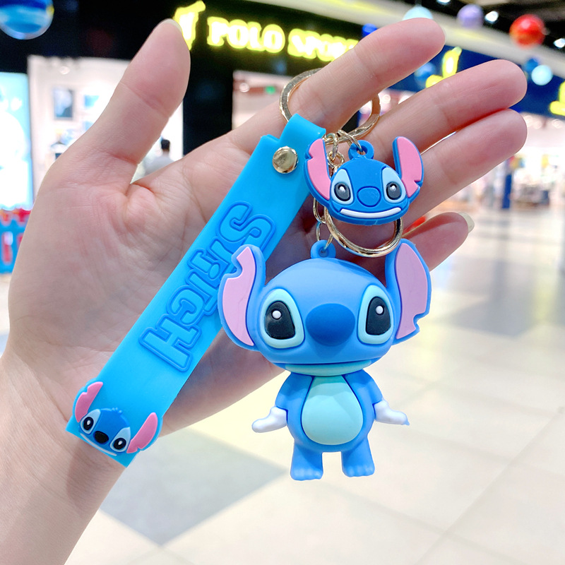 Stitch anime keychain