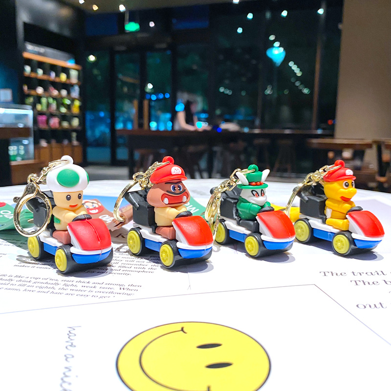 super Mario anime keychain
