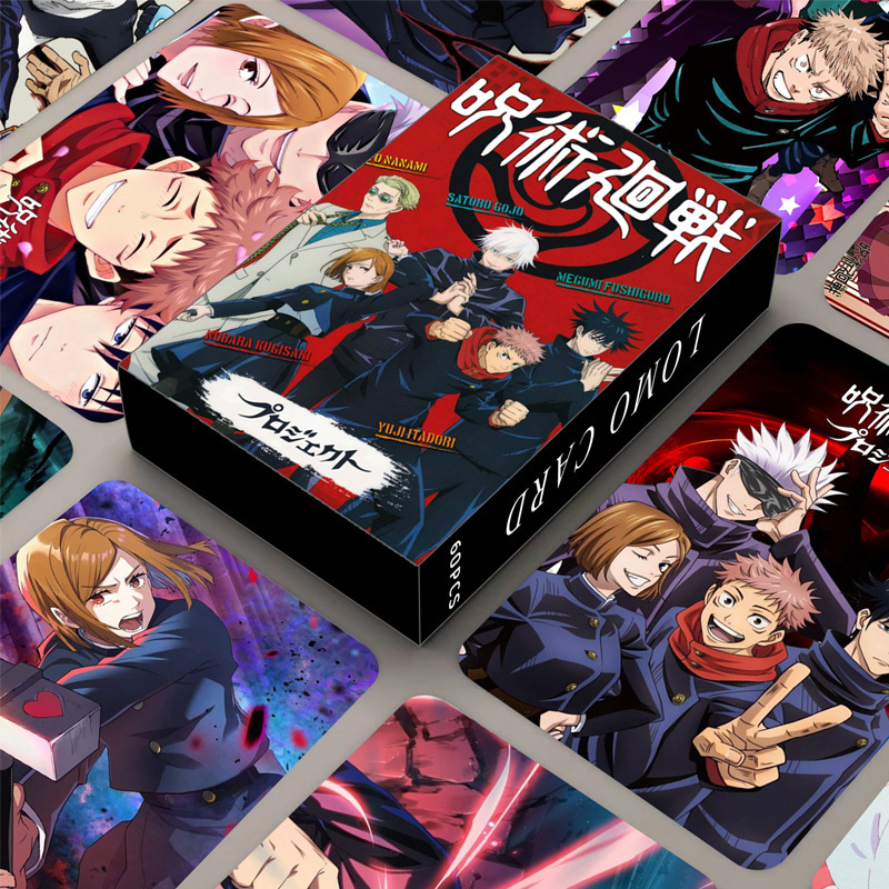 Jujutsu Kaisen anime lomo cards price for a set of 60 pcs