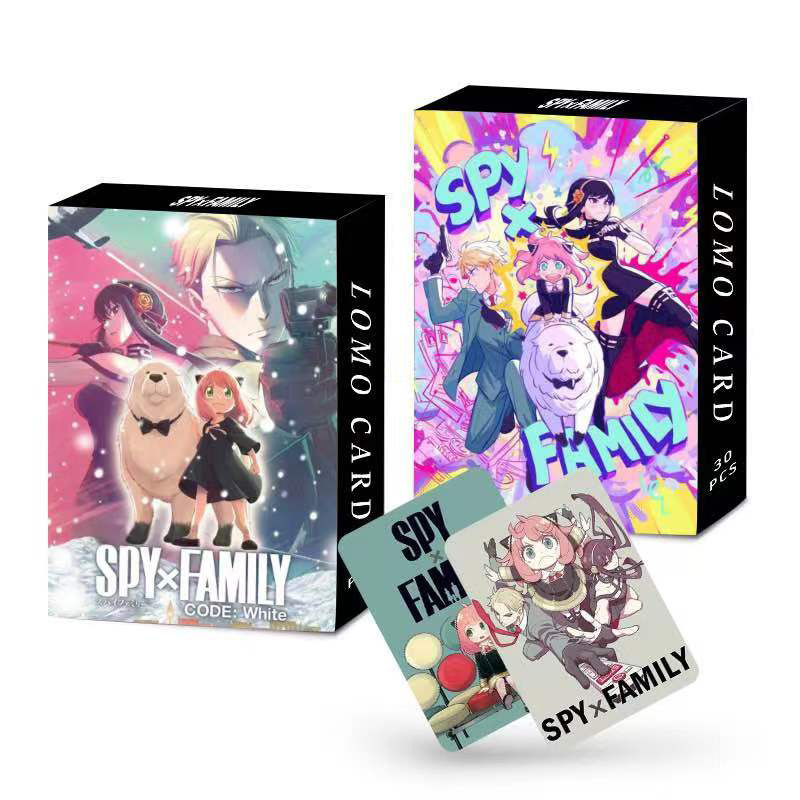 SPY×FAMILY anime lomo cards price for a set of 30 pcs