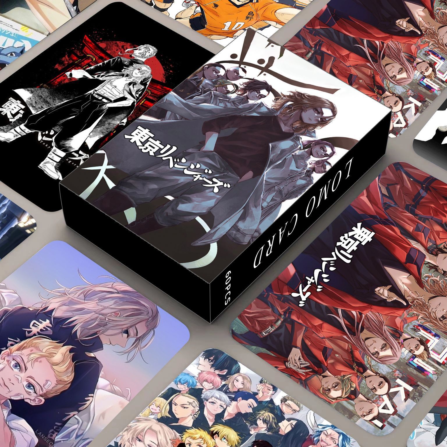 Tokyo Revengers anime lomo cards price for a set of 60 pcs